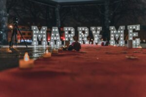 Luxury proposal setup