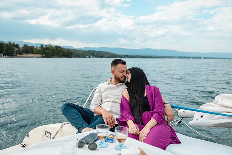 Unique & Romantic Proposal Around Geneva